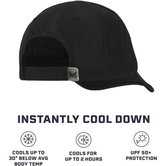 Cooling UPF Performance Hat - Unisex One Size Cap for Workouts, Golf & Running - Picture 2 of 7